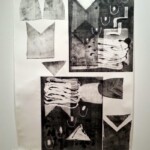 The finished print hanging at Samuel Freeman Gallery through March 2015.