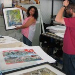 Veronica shows Todd her owl print.