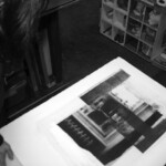 Experimentation. Two plates overlayed.